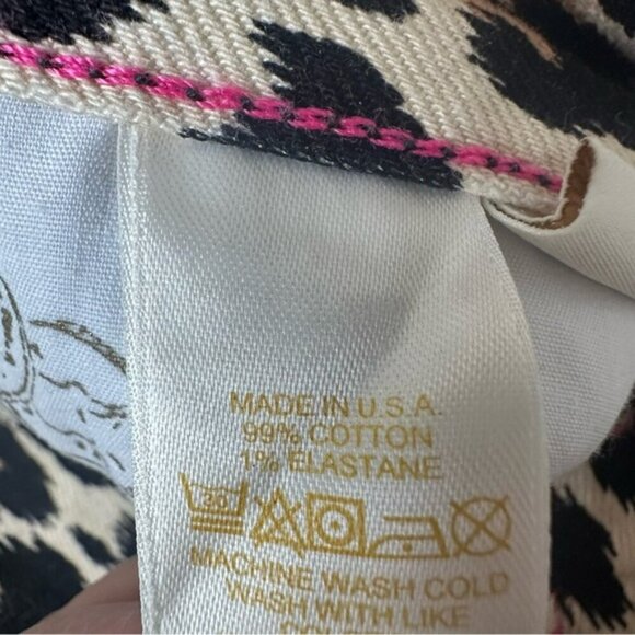 Kate Spade Broome Street Leopard Print Jeans Sz 26 - Picture 12 of 16